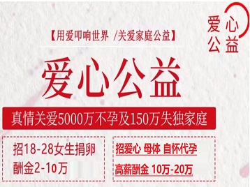 麦盖提捐卵助孕生子 爱心志愿者招募